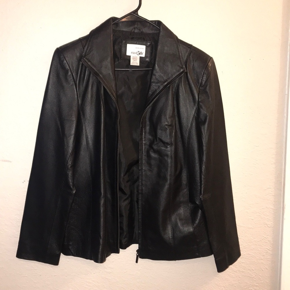 East 5th Genuine Leather Jacket